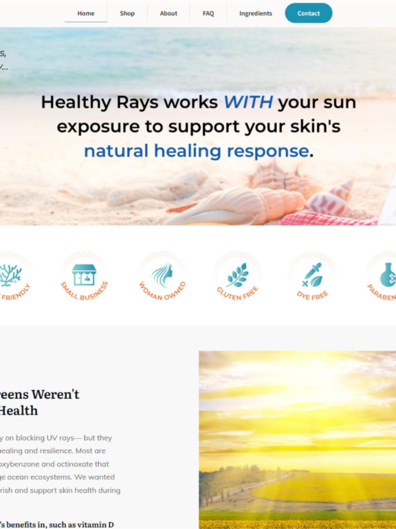 Dr. JS Healthy Rays Website